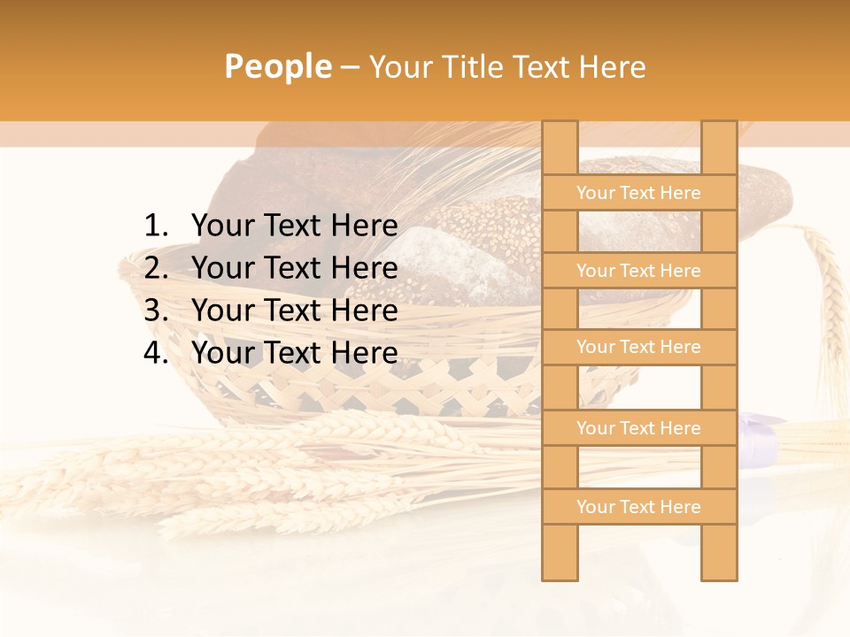 Bunch Spikelets Healthy PowerPoint Template