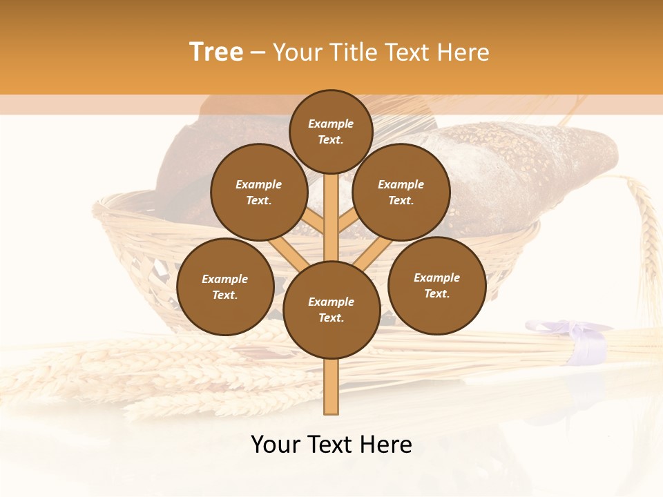 Bunch Spikelets Healthy PowerPoint Template