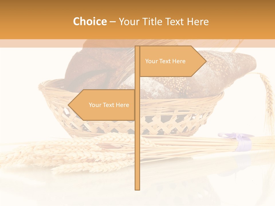 Bunch Spikelets Healthy PowerPoint Template