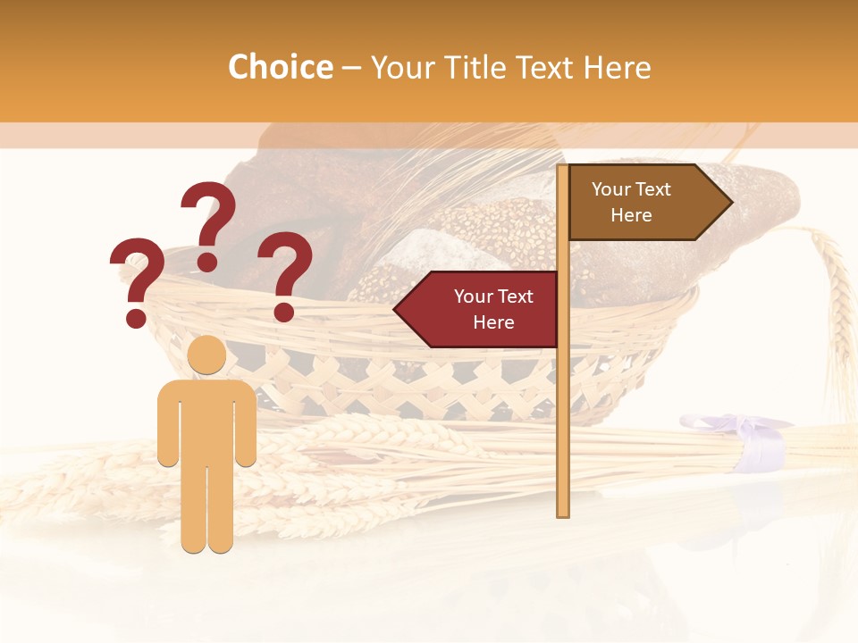 Bunch Spikelets Healthy PowerPoint Template