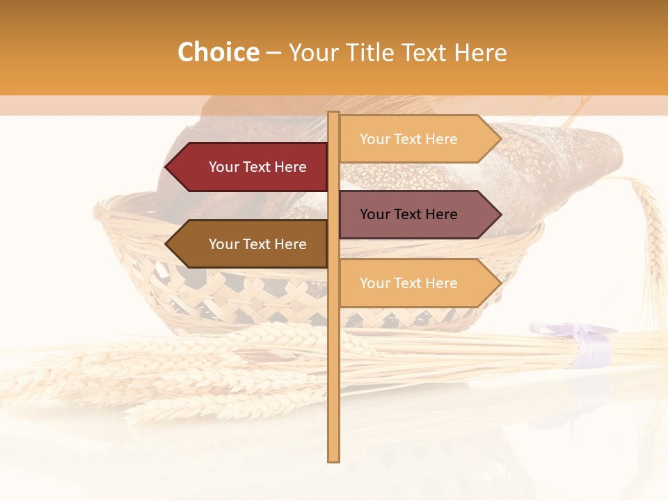 Bunch Spikelets Healthy PowerPoint Template