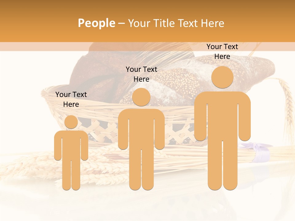 Bunch Spikelets Healthy PowerPoint Template