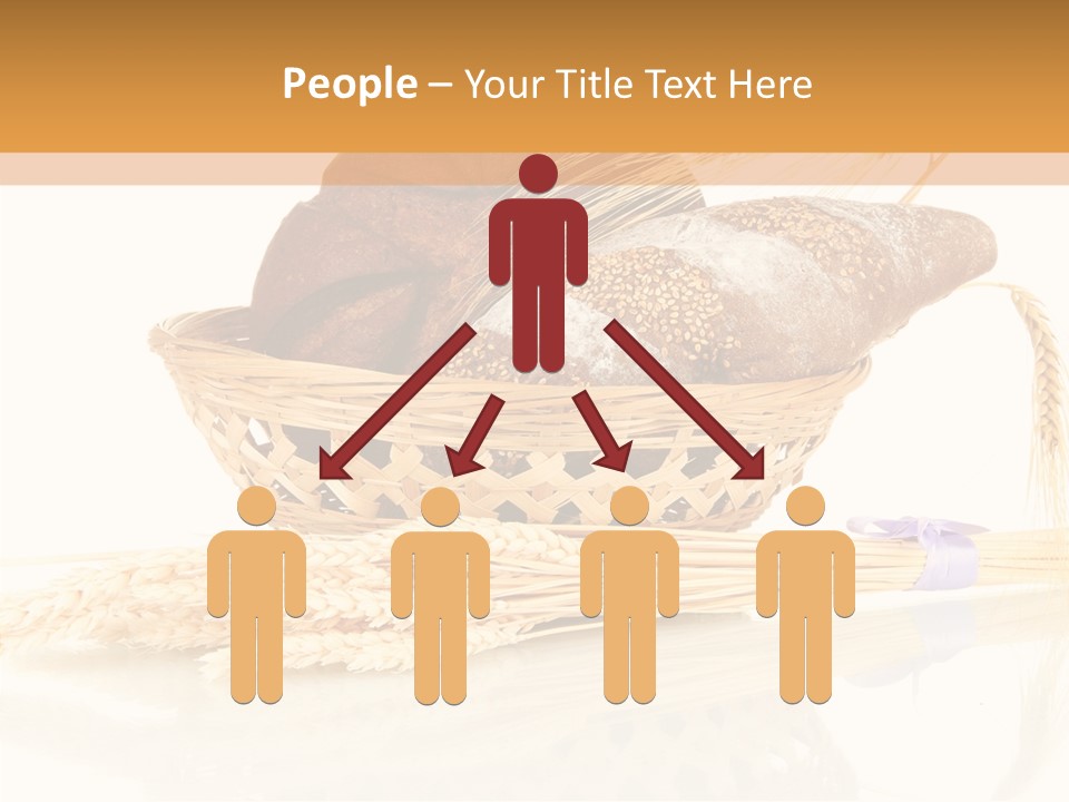 Bunch Spikelets Healthy PowerPoint Template