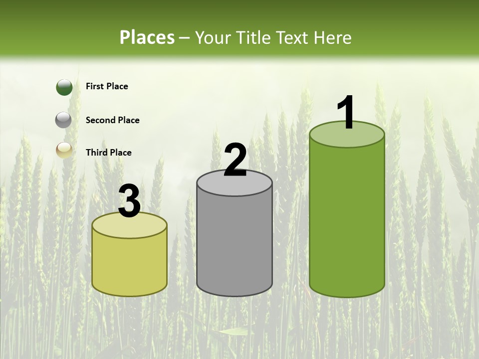 Nobody Nature Corn PowerPoint Template