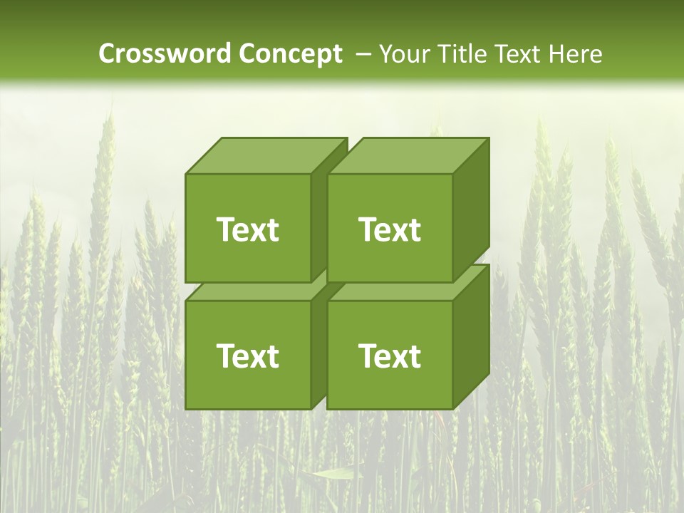 Nobody Nature Corn PowerPoint Template