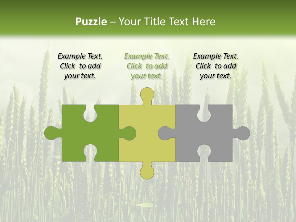 Nobody Nature Corn PowerPoint Template