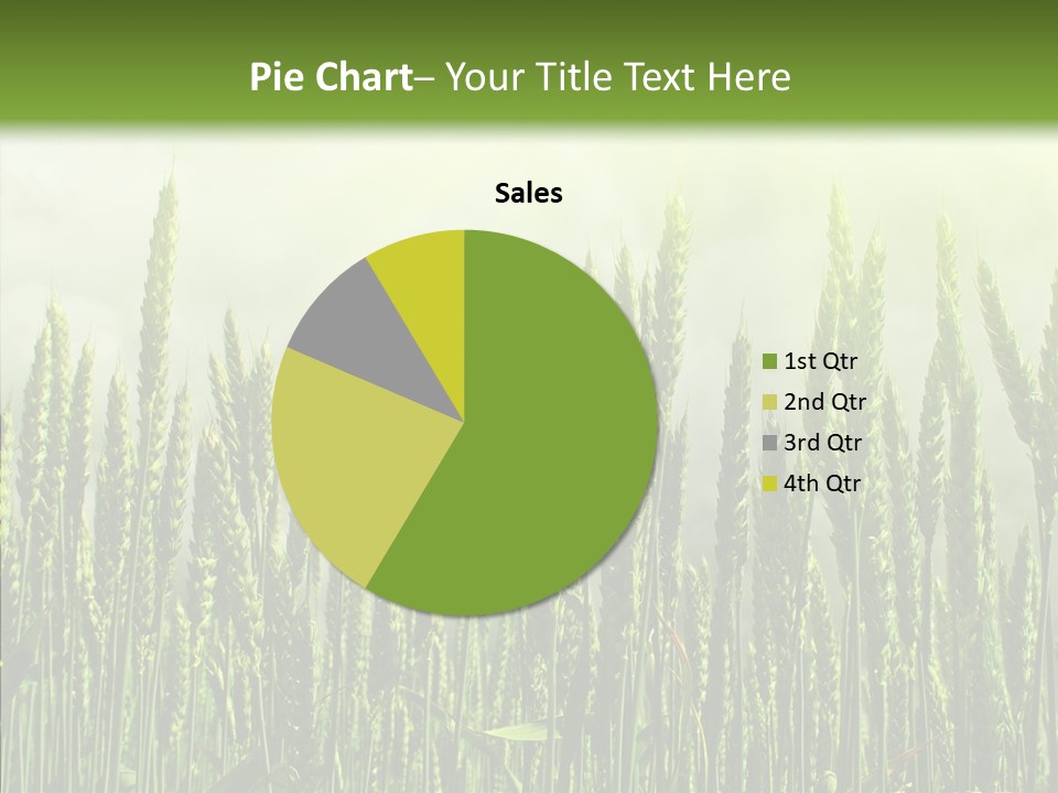 Nobody Nature Corn PowerPoint Template