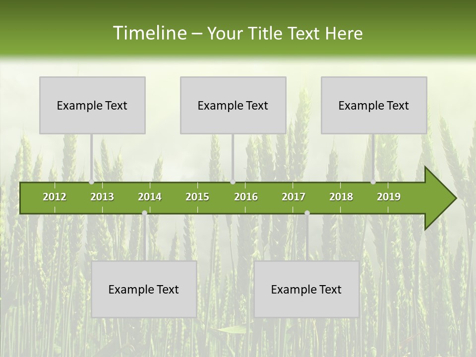 Nobody Nature Corn PowerPoint Template