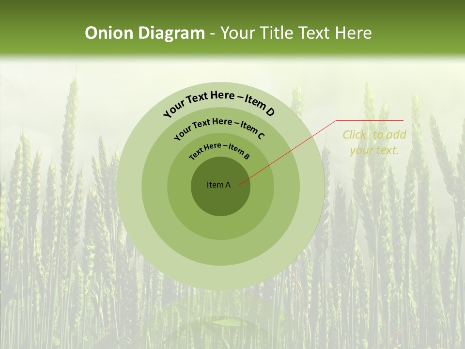 Nobody Nature Corn PowerPoint Template