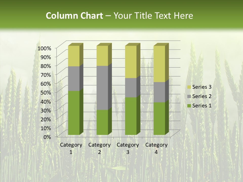Nobody Nature Corn PowerPoint Template
