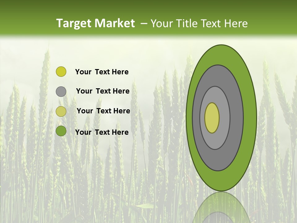 Nobody Nature Corn PowerPoint Template