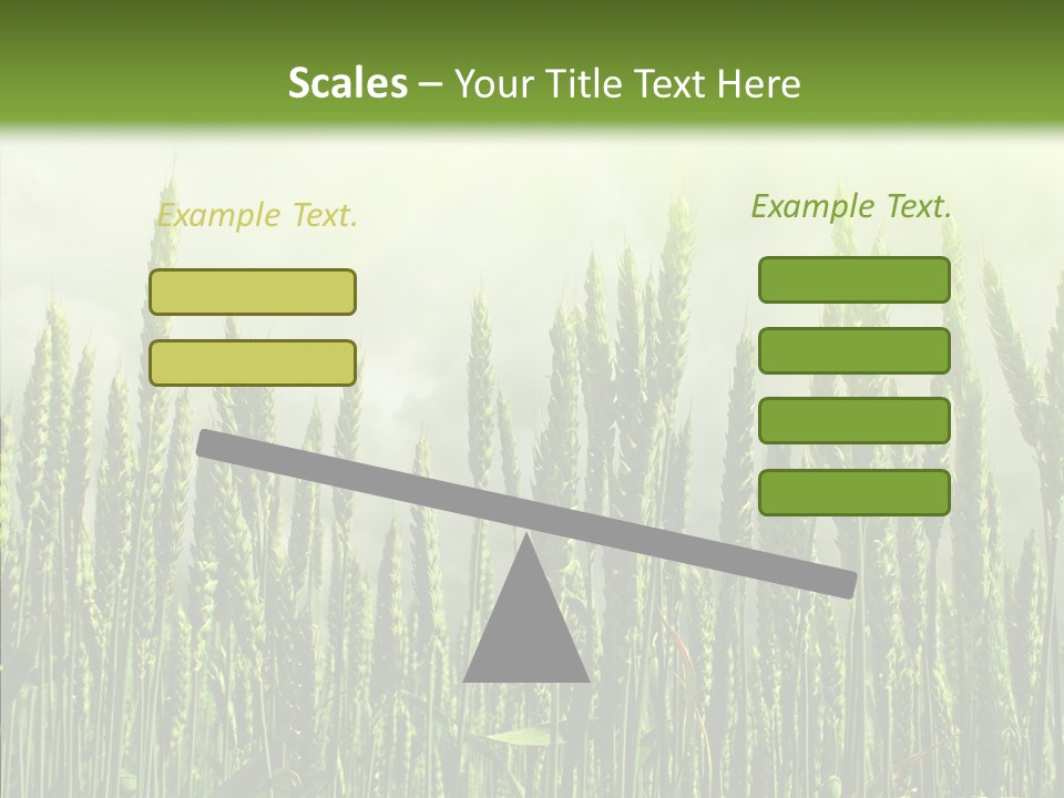 Nobody Nature Corn PowerPoint Template