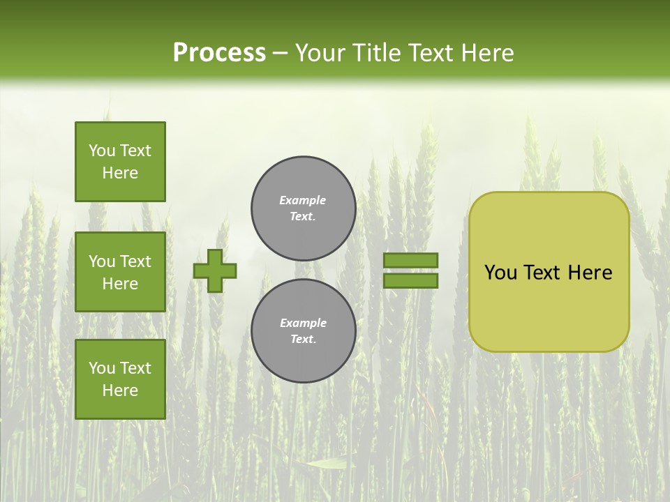 Nobody Nature Corn PowerPoint Template