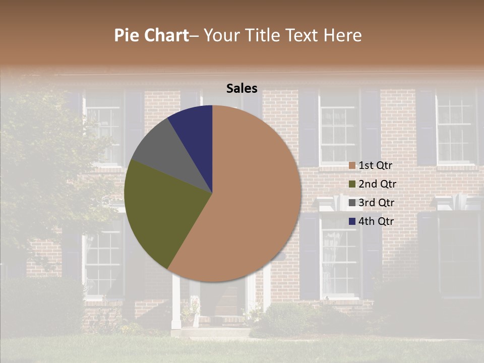 Porch Suburb Entrance PowerPoint Template