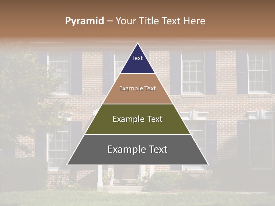 Porch Suburb Entrance PowerPoint Template