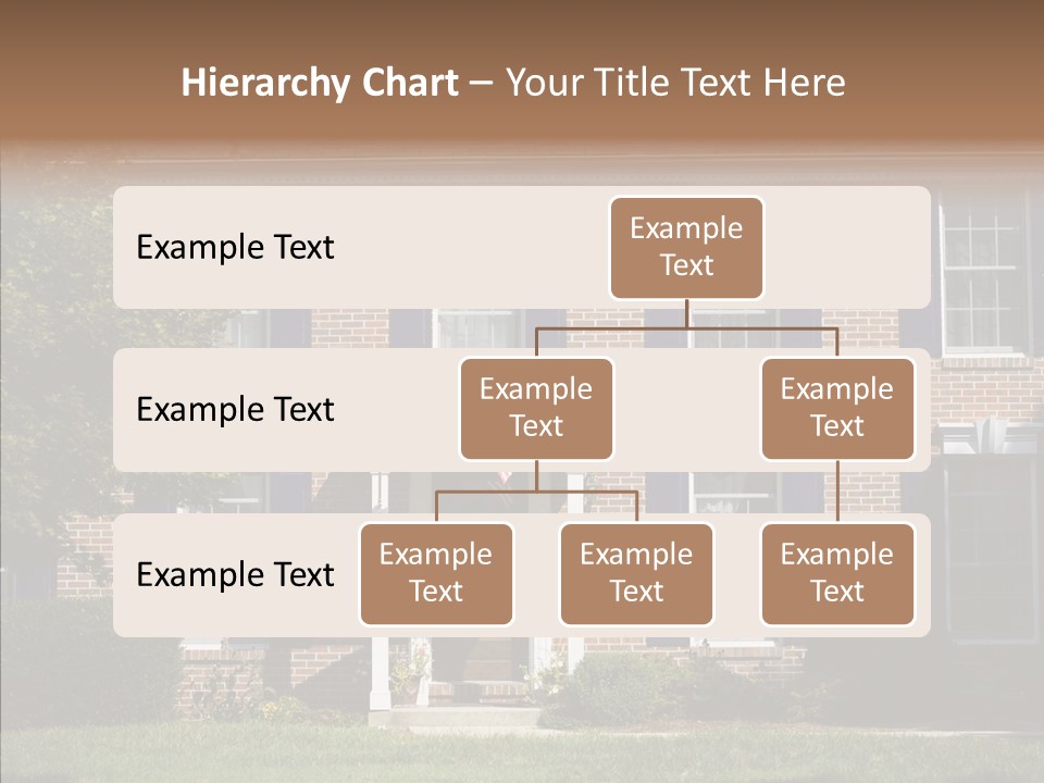 Porch Suburb Entrance PowerPoint Template