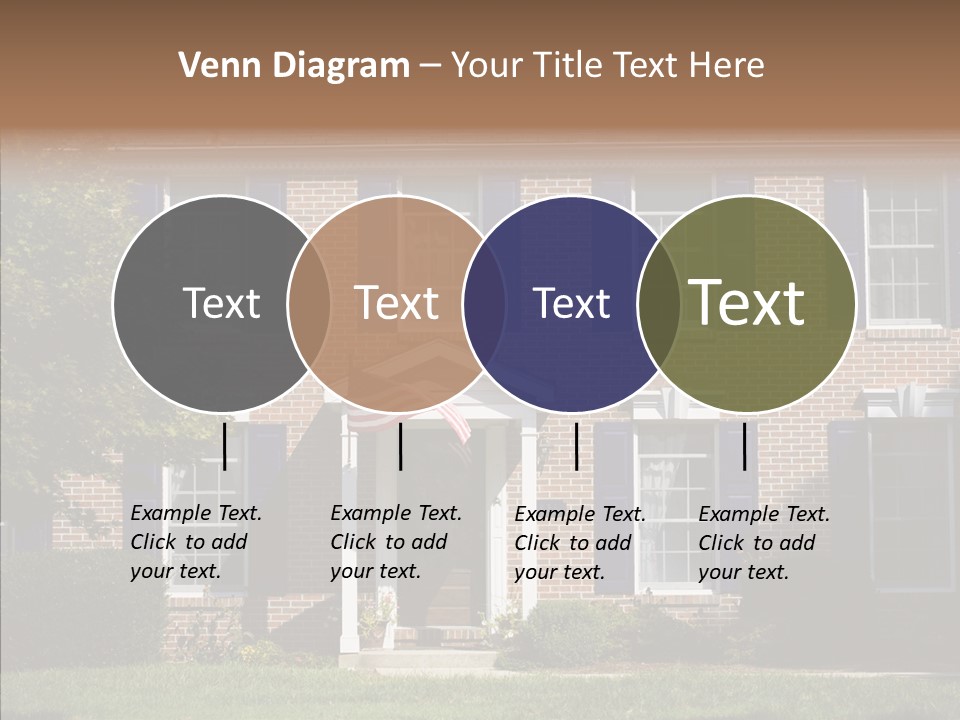 Porch Suburb Entrance PowerPoint Template