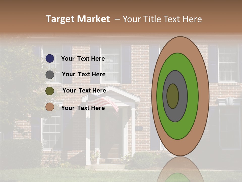 Porch Suburb Entrance PowerPoint Template