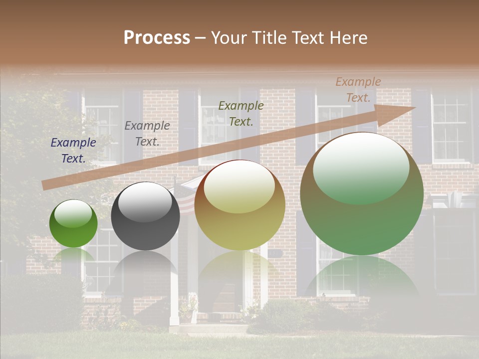 Porch Suburb Entrance PowerPoint Template
