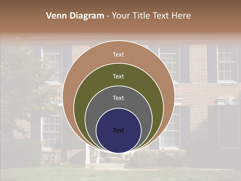Porch Suburb Entrance PowerPoint Template