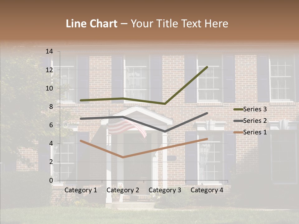 Porch Suburb Entrance PowerPoint Template