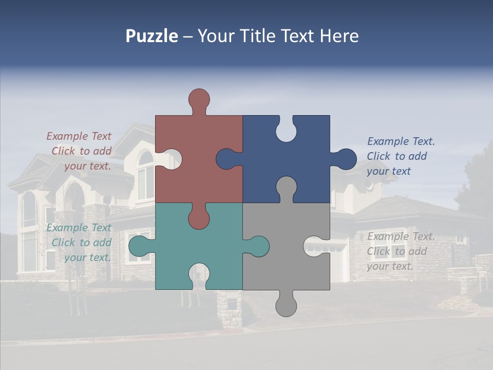 Garden Realty Box PowerPoint Template