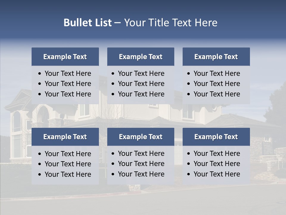 Garden Realty Box PowerPoint Template