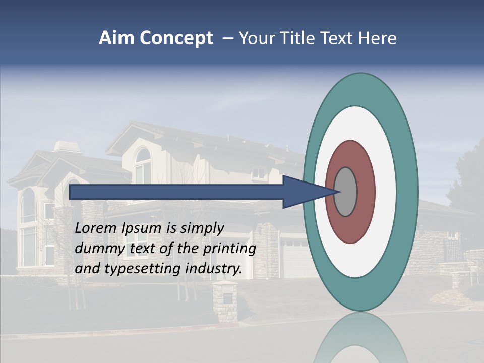 Garden Realty Box PowerPoint Template