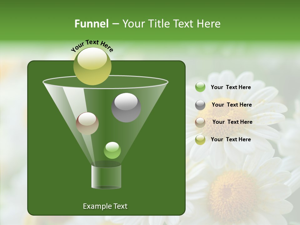 Wild Camomile Meadow PowerPoint Template