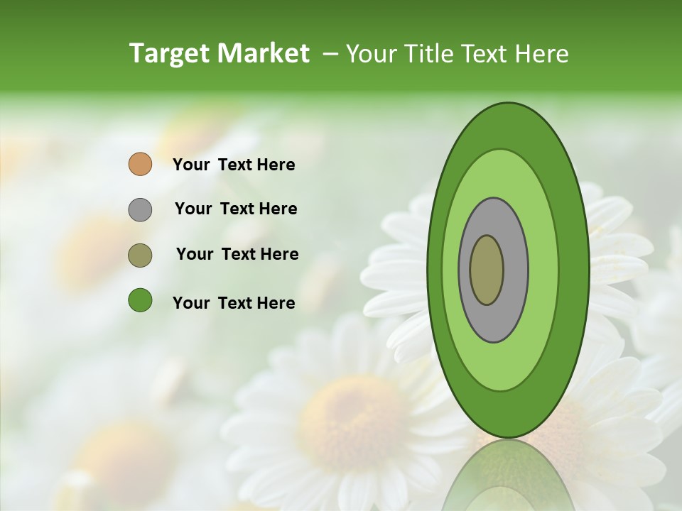 Wild Camomile Meadow PowerPoint Template