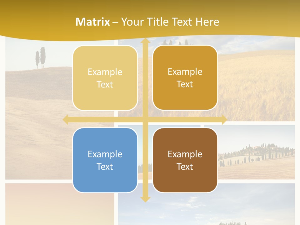 Cypress Tuscany Summer PowerPoint Template