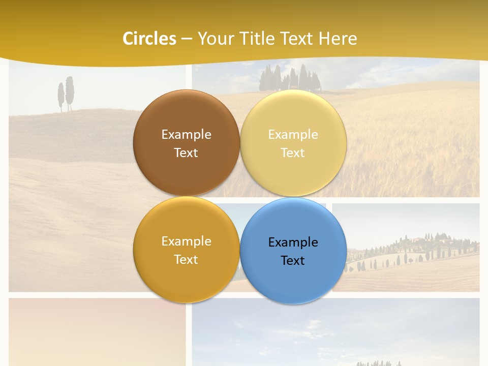 Cypress Tuscany Summer PowerPoint Template