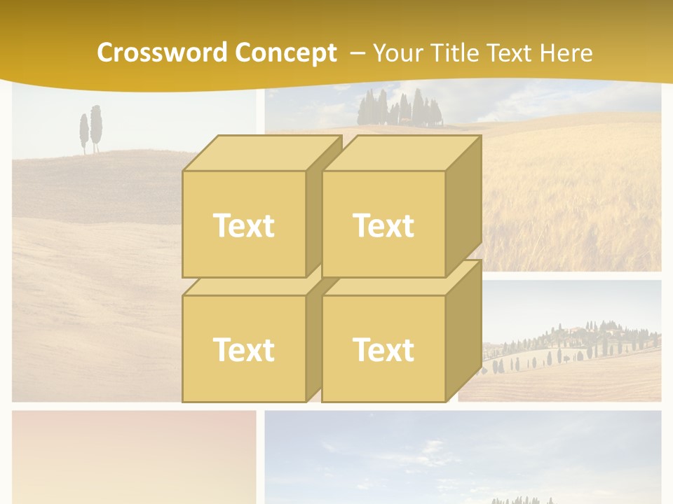 Cypress Tuscany Summer PowerPoint Template