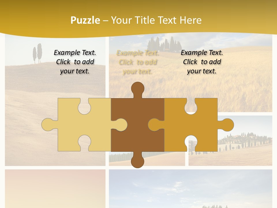 Cypress Tuscany Summer PowerPoint Template