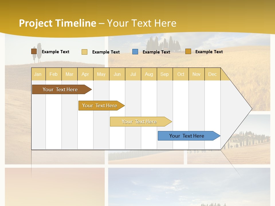 Cypress Tuscany Summer PowerPoint Template