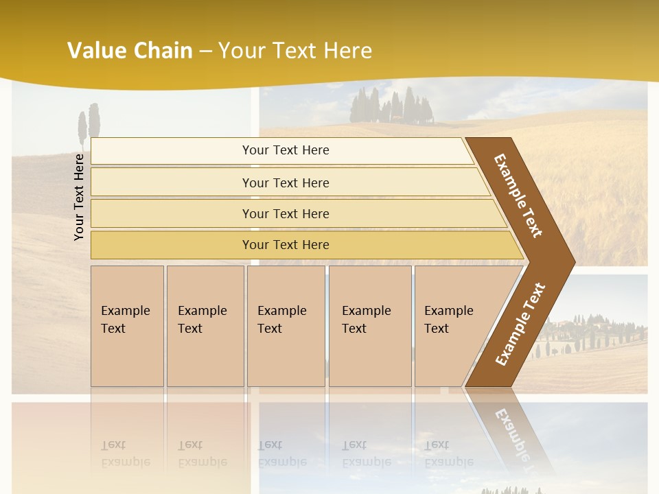 Cypress Tuscany Summer PowerPoint Template