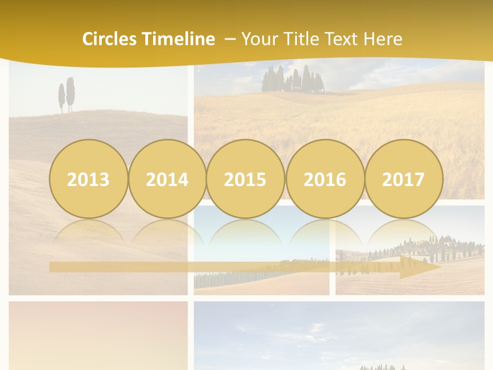 Cypress Tuscany Summer PowerPoint Template