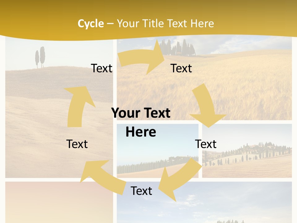 Cypress Tuscany Summer PowerPoint Template