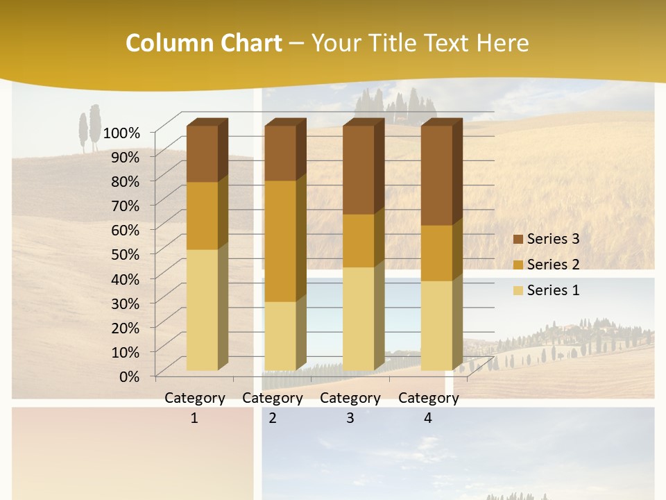 Cypress Tuscany Summer PowerPoint Template