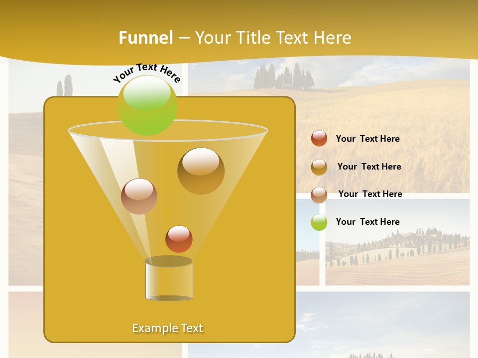 Cypress Tuscany Summer PowerPoint Template