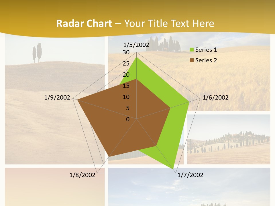 Cypress Tuscany Summer PowerPoint Template
