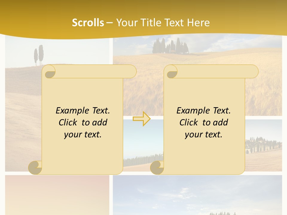 Cypress Tuscany Summer PowerPoint Template