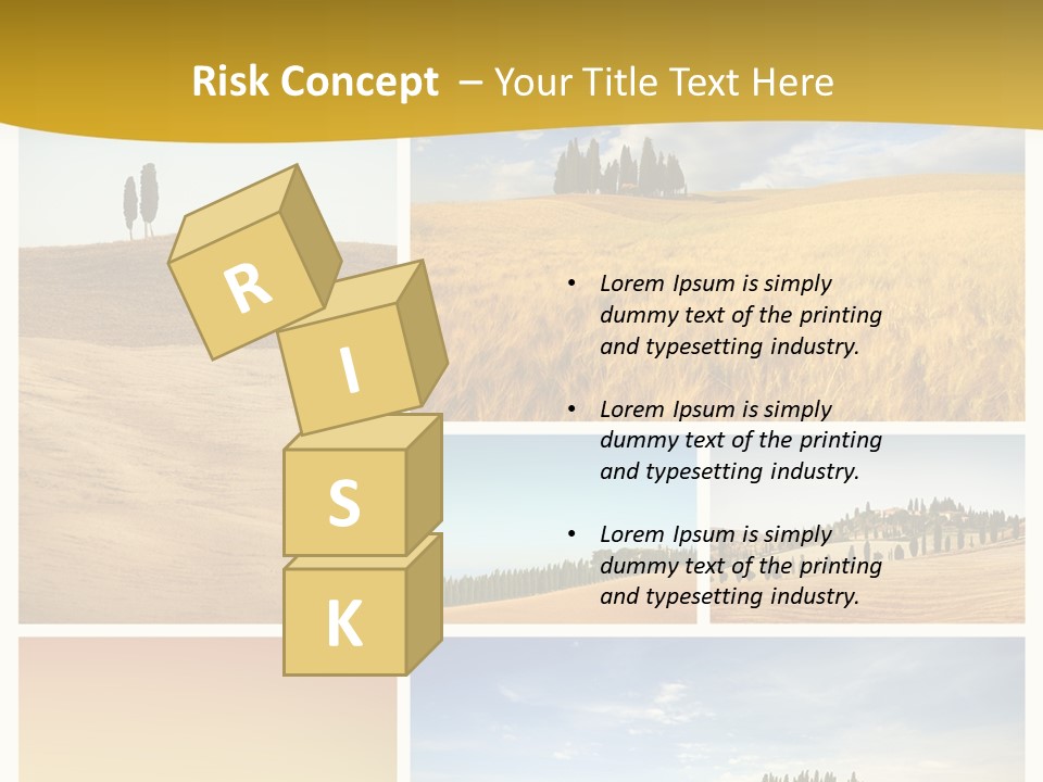 Cypress Tuscany Summer PowerPoint Template