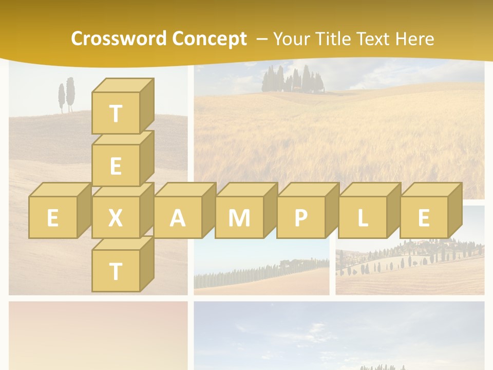 Cypress Tuscany Summer PowerPoint Template