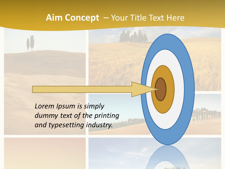 Cypress Tuscany Summer PowerPoint Template