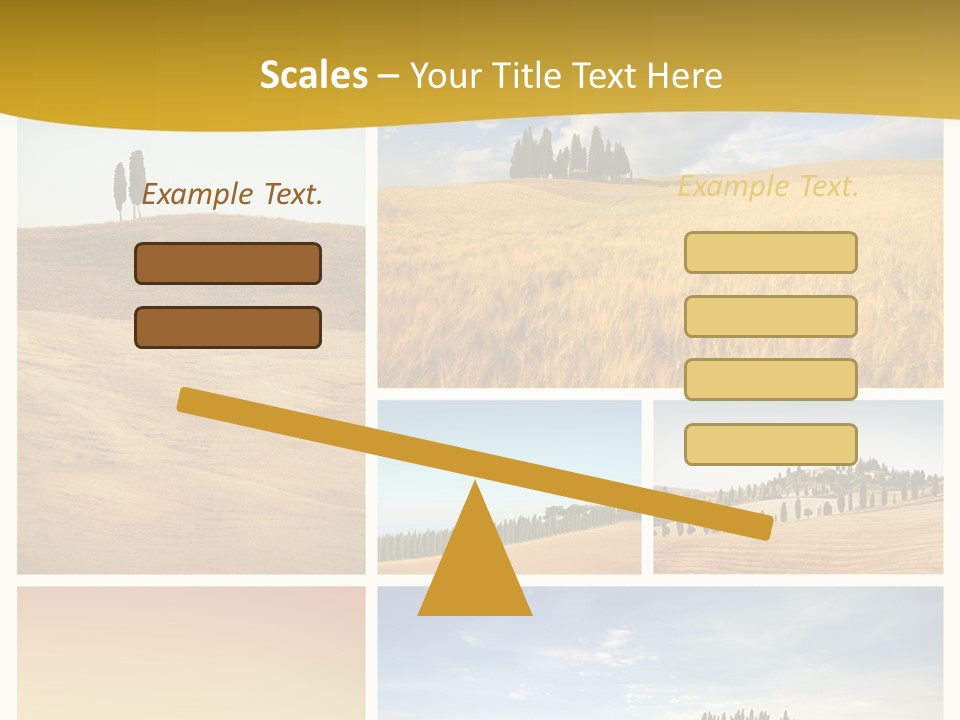 Cypress Tuscany Summer PowerPoint Template