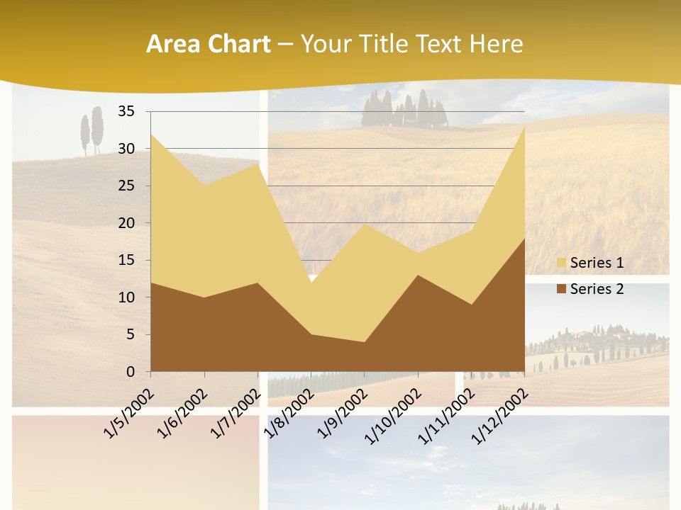 Cypress Tuscany Summer PowerPoint Template