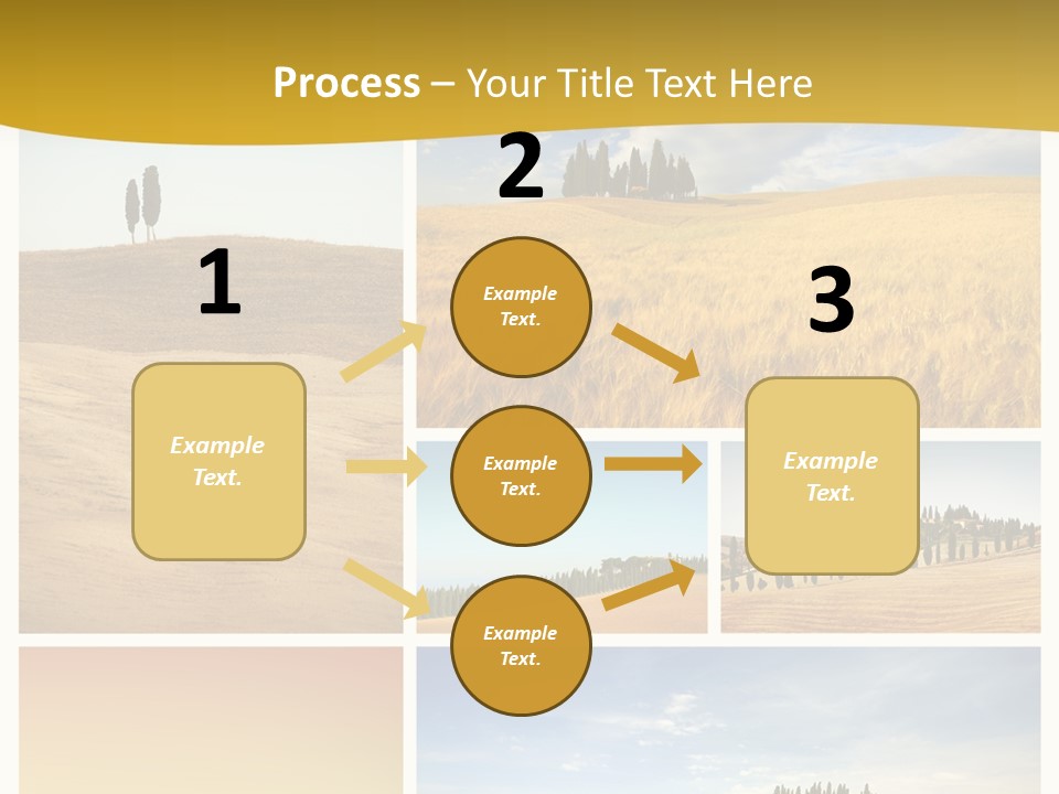Cypress Tuscany Summer PowerPoint Template