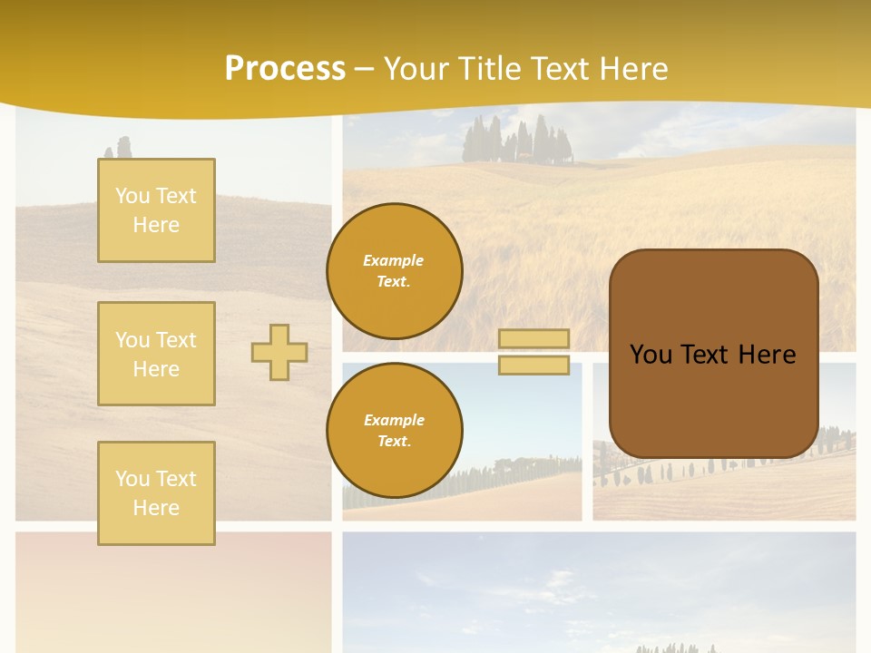 Cypress Tuscany Summer PowerPoint Template