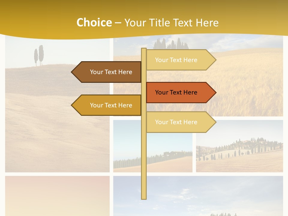 Cypress Tuscany Summer PowerPoint Template